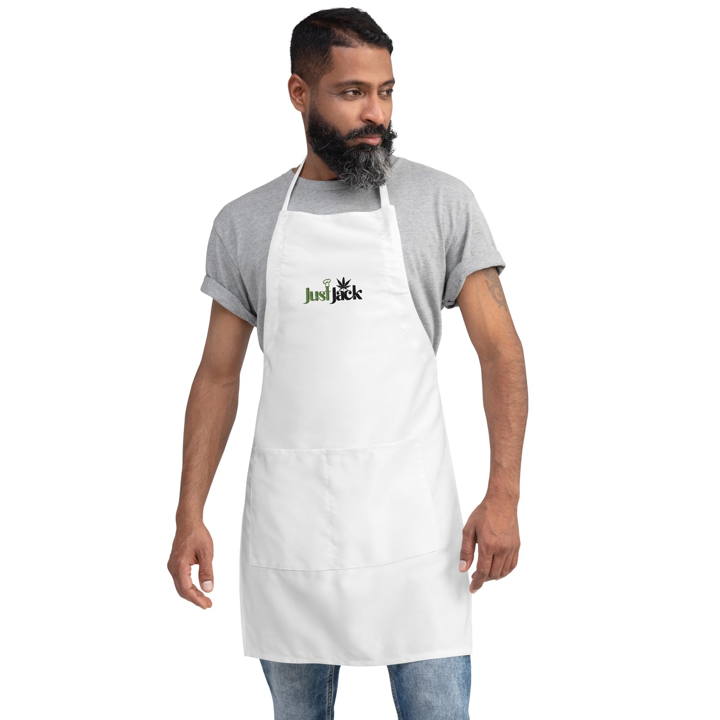 Embroidered Apron